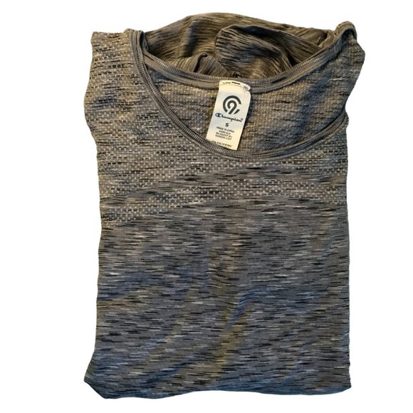 Champion Exercise Work Out Athleisure T-Shirt Top - Picture 3 of 8